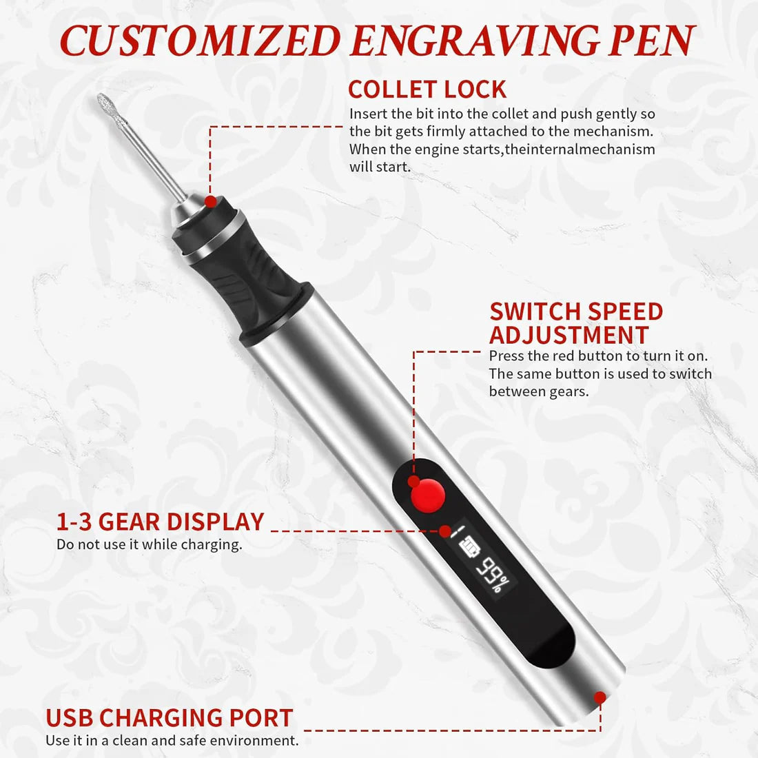Portable Carving & Engraving Pen Tool