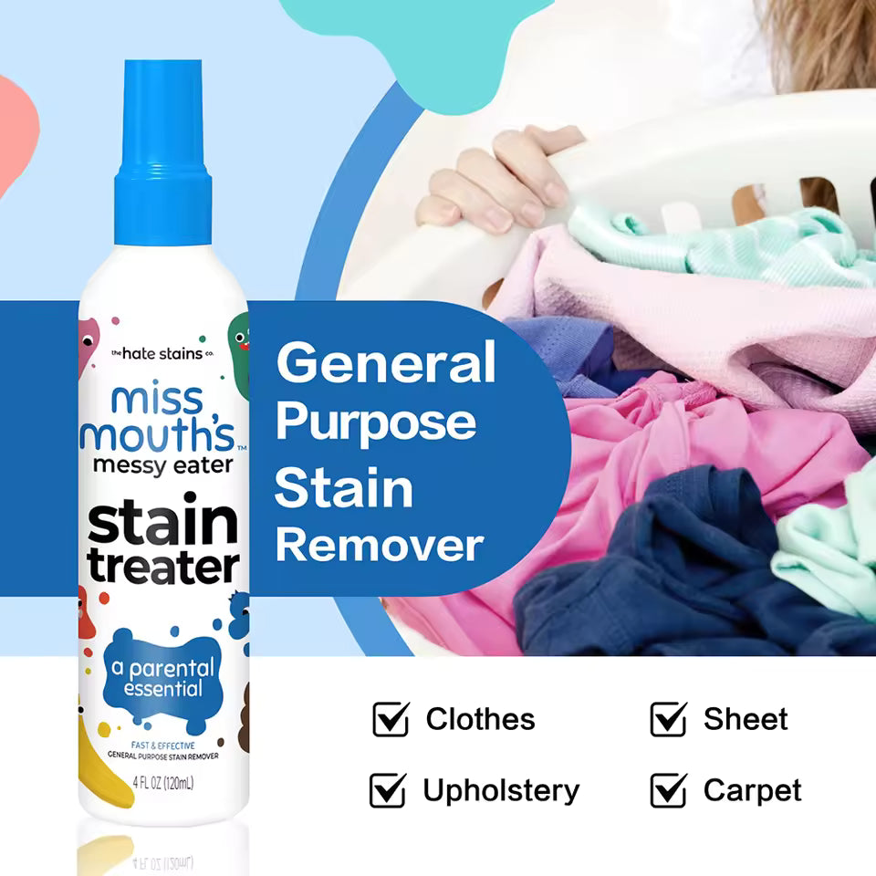 Fabric Stain Remover Spray – 120ml | Safe for Clothes, Carpets & Laundry