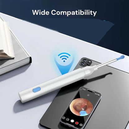 Smart Ear Cleaning Kit Wireless Camera with LED Light | Safe & Easy to Use
