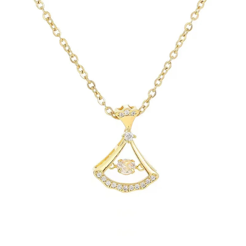 Rhinestone Pendant Necklace for Women