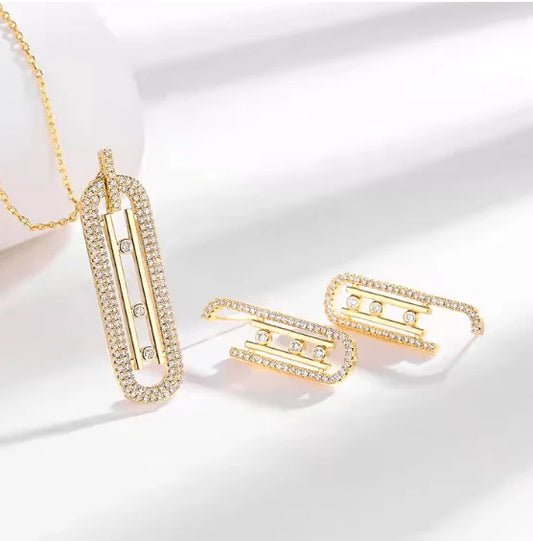Elegant Zircon Necklace for Women
